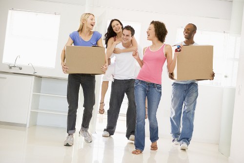 Professional removals service planning a move in Hanwell