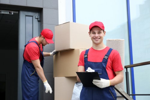 Professional removals team handling a home move in South Hornchurch
