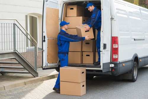 Careful packing and furniture protection for removals in Ham