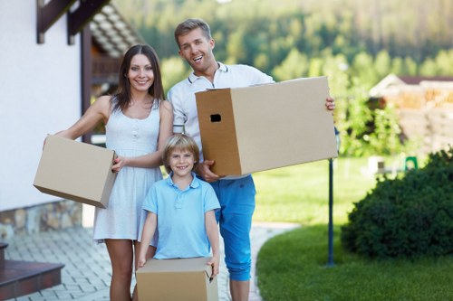Residential moving help across London streets