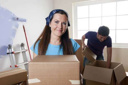Packing supplies used for Hampton house moves