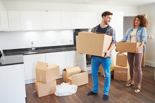 Careful packing and furniture protection for Removals Ruxley
