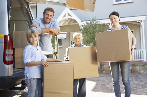 Packing and transport services for house removals in Old Malden