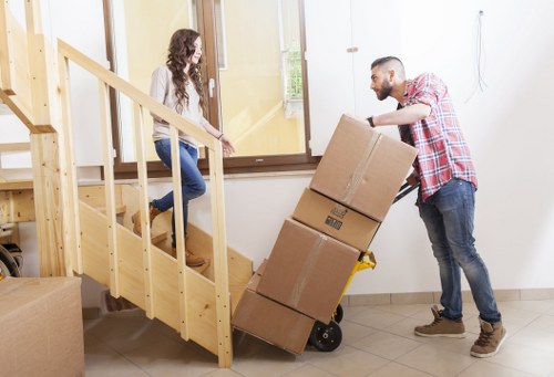 Local Forest Gate moving team handling house relocation carefully