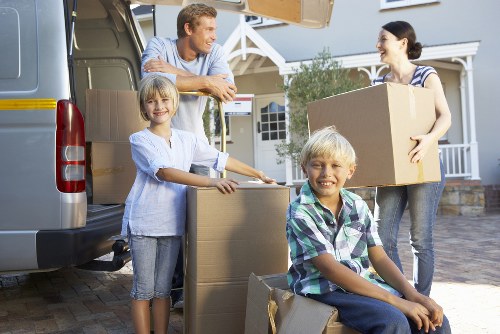 Safe transport and packing materials used for Seven Kings removals