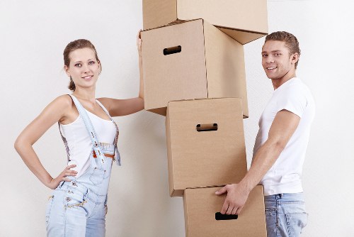 Local removals team working in Hook and nearby areas