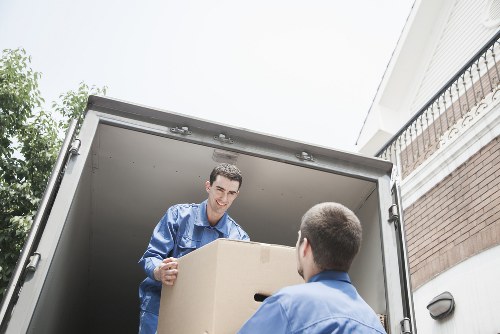 Furniture being carefully loaded for a house move in Longford
