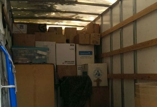 N4 removal van Manor House